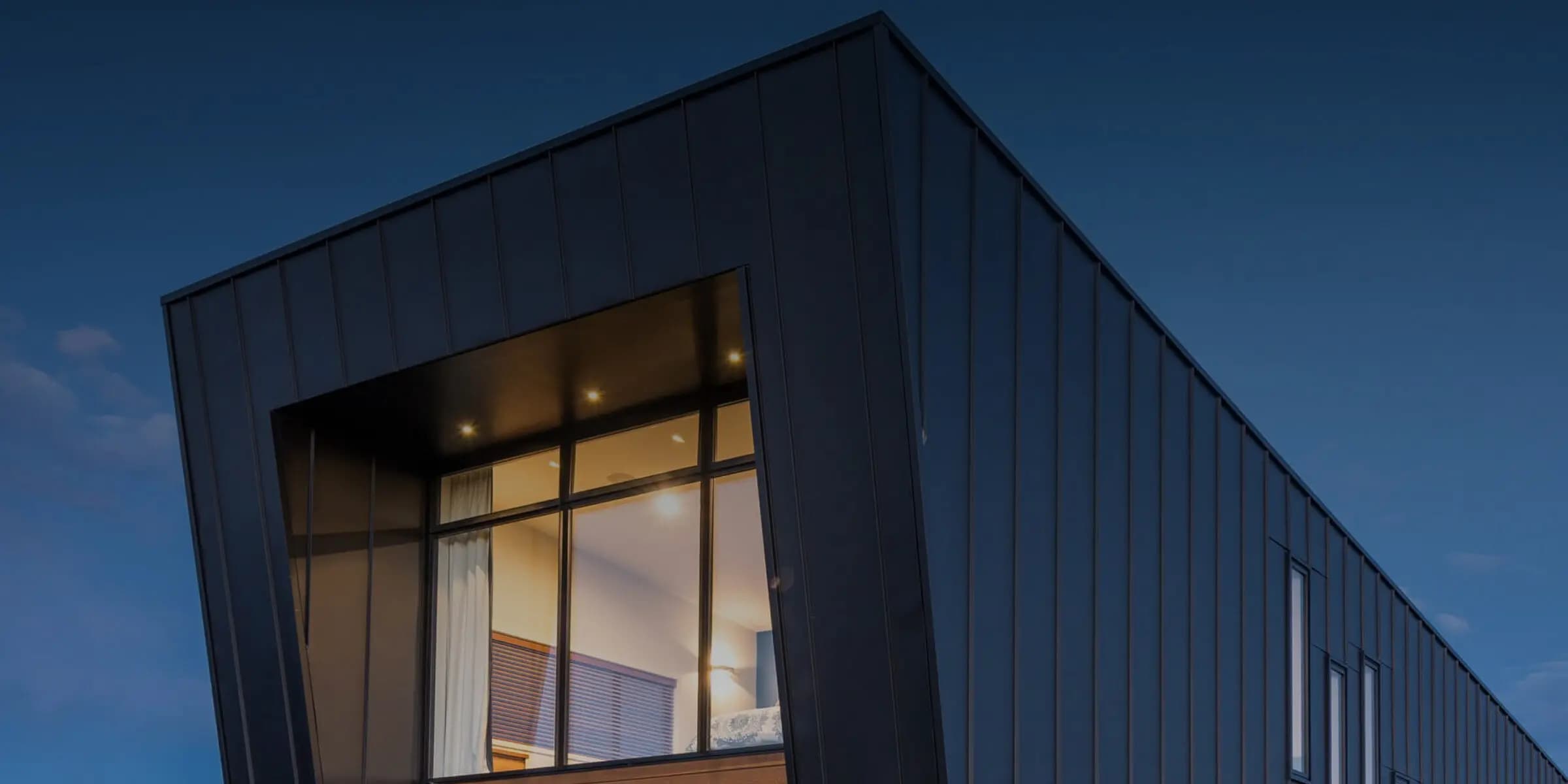 Long-run steel roofing on a Christchurch residential property